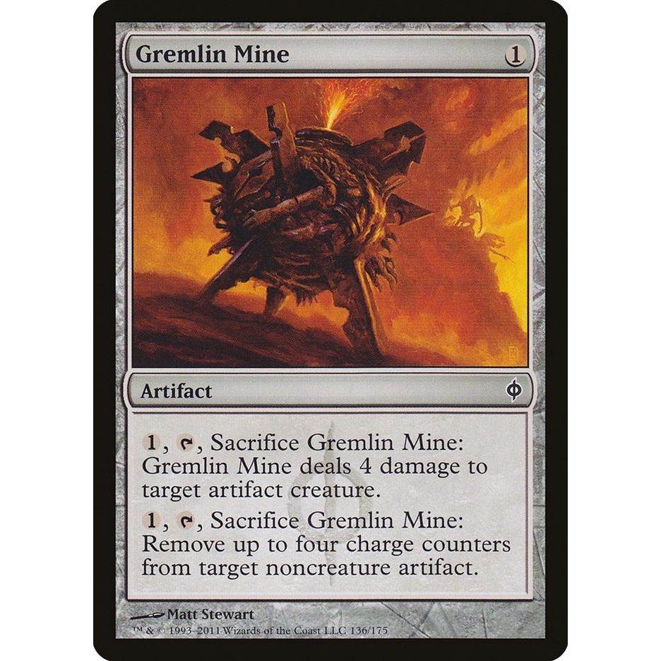 Image for Gremlin Mine (136) (NPH) - Magic: The Gathering