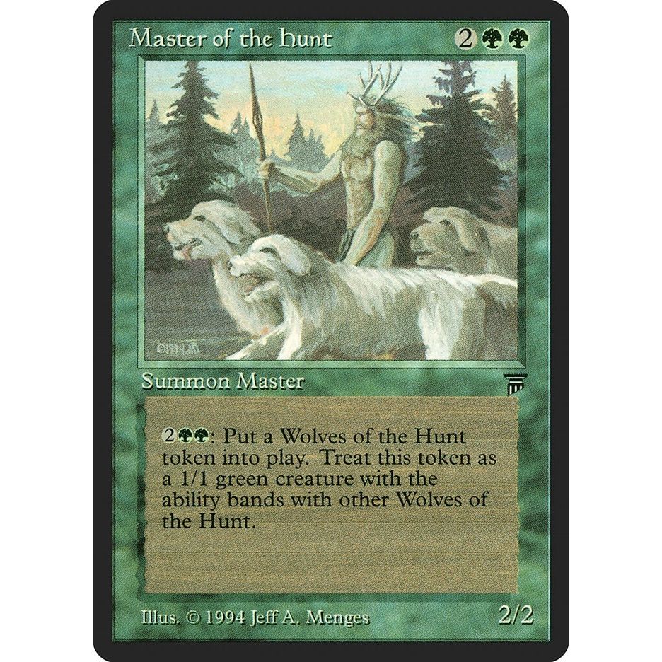 Image for Master of the Hunt (LEG) - Magic: The Gathering