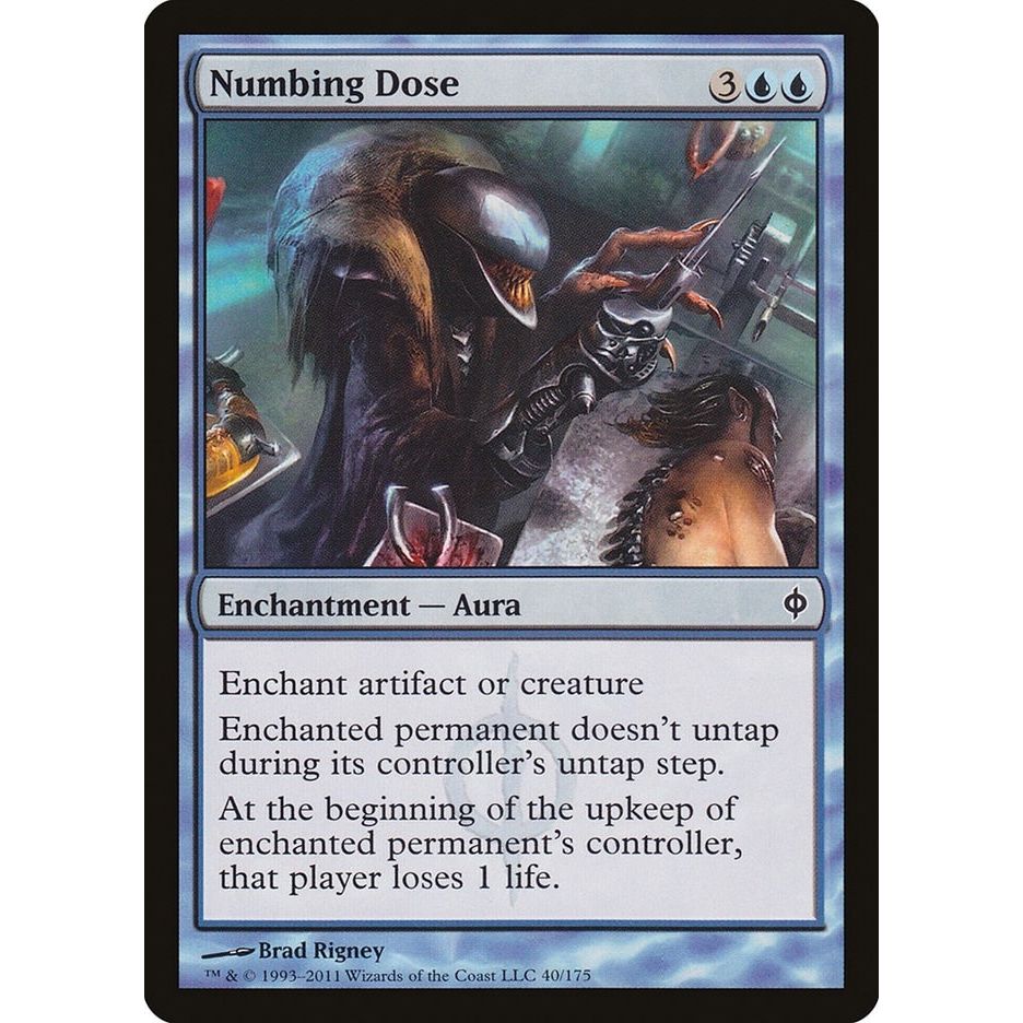 Image for Numbing Dose (40) (NPH) - Magic: The Gathering
