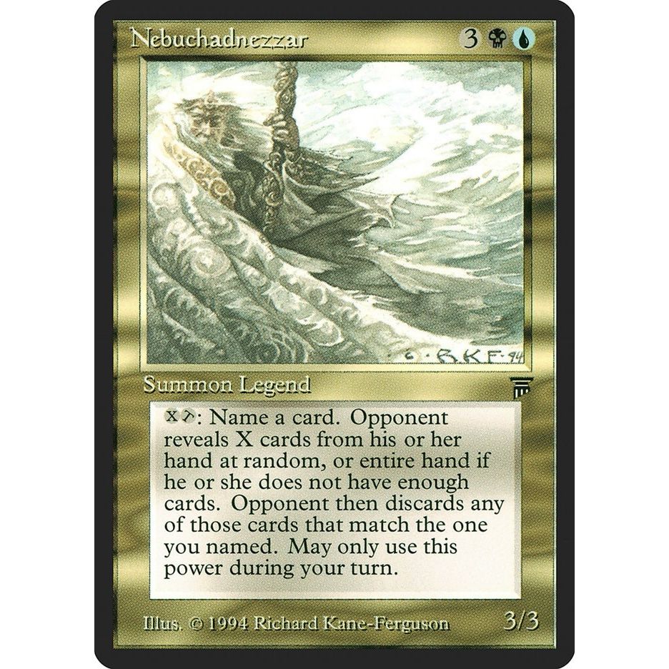 Image for Nebuchadnezzar (LEG) - Magic: The Gathering