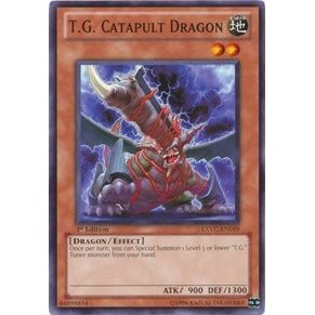 Image for T.G. Catapult Dragon (EXVC-EN019) (EXVC) - YuGiOh