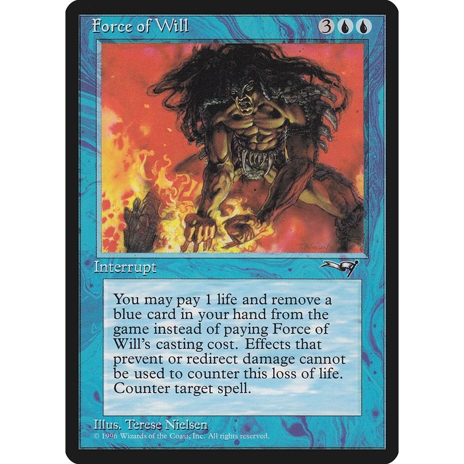 Image for Force of Will (42) (ALL) - Magic: The Gathering