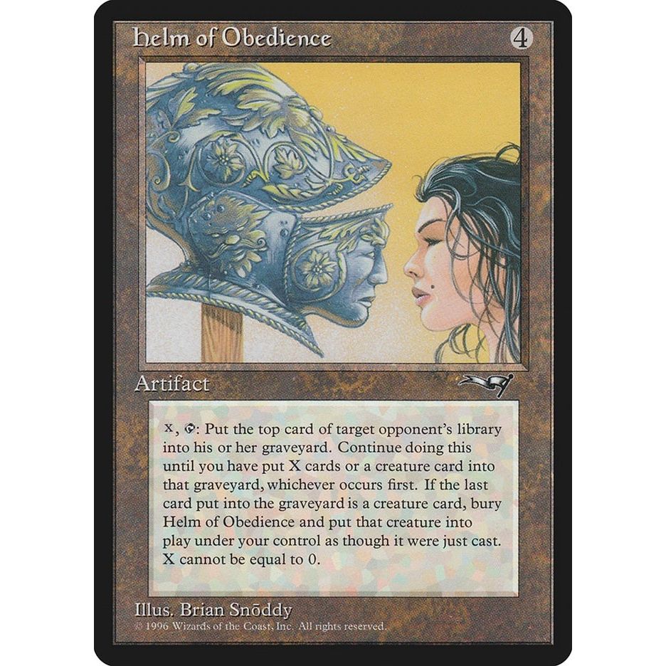 Image for Helm of Obedience (163) (ALL) - Magic: The Gathering