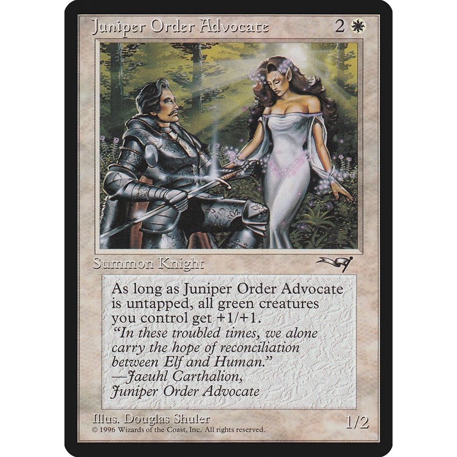 Image for Juniper Order Advocate (ALL) - Magic: The Gathering