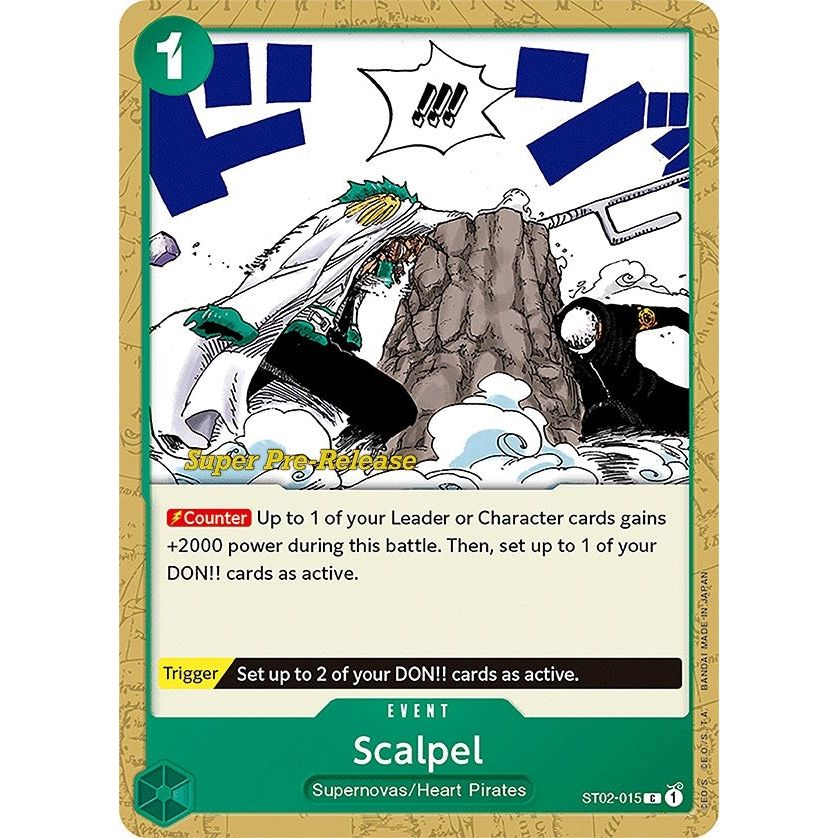 Image for Scalpel (ST02-015) (ST-02 PRE) - One Piece Card Game