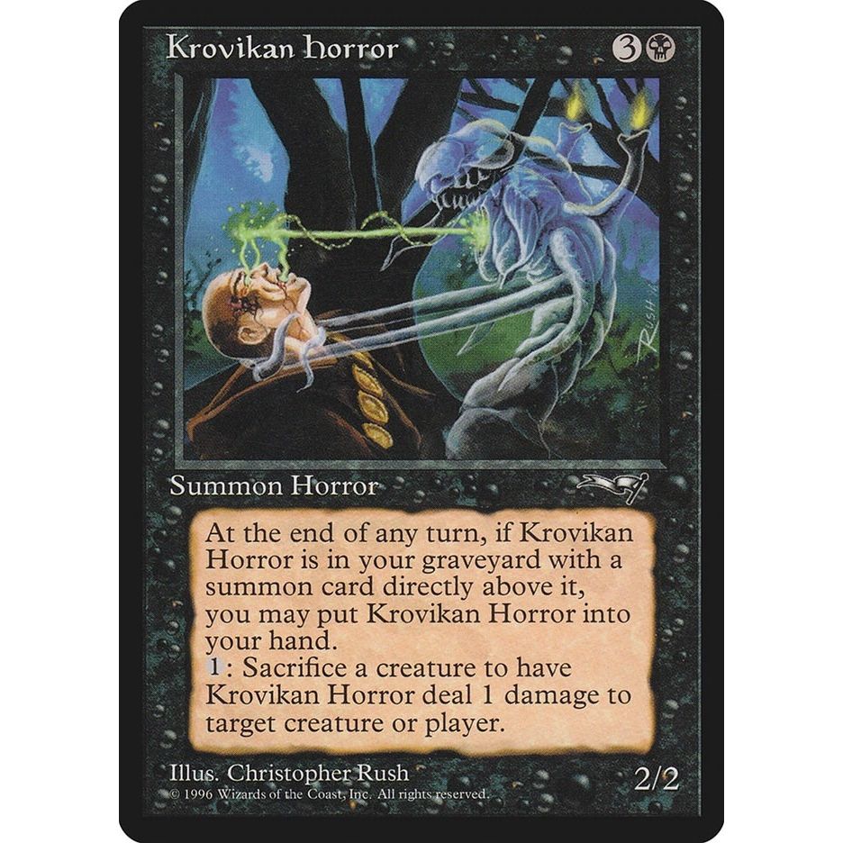 Image for Krovikan Horror (15) (ALL) - Magic: The Gathering