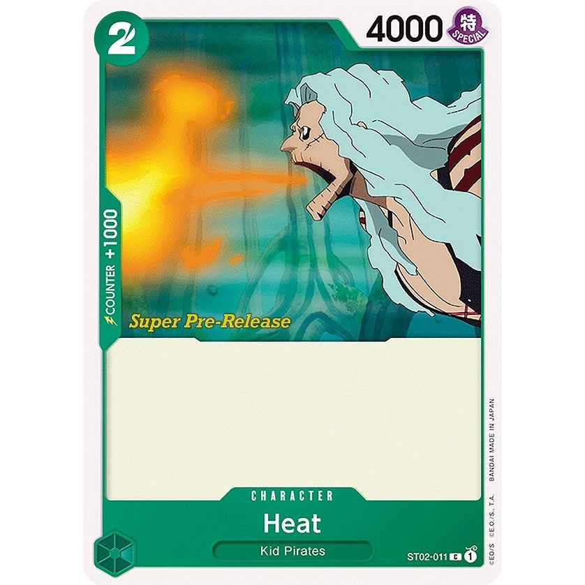 Image for Heat (ST02-011) (ST-02 PRE) - One Piece Card Game