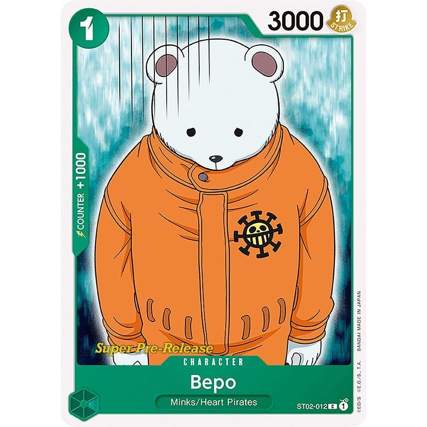 Image for Bepo (ST02-012) (ST-02 PRE) - One Piece Card Game