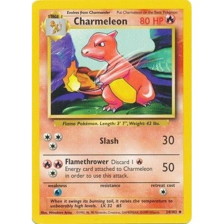Image for Charmeleon (024/102) (BS) - Pokemon