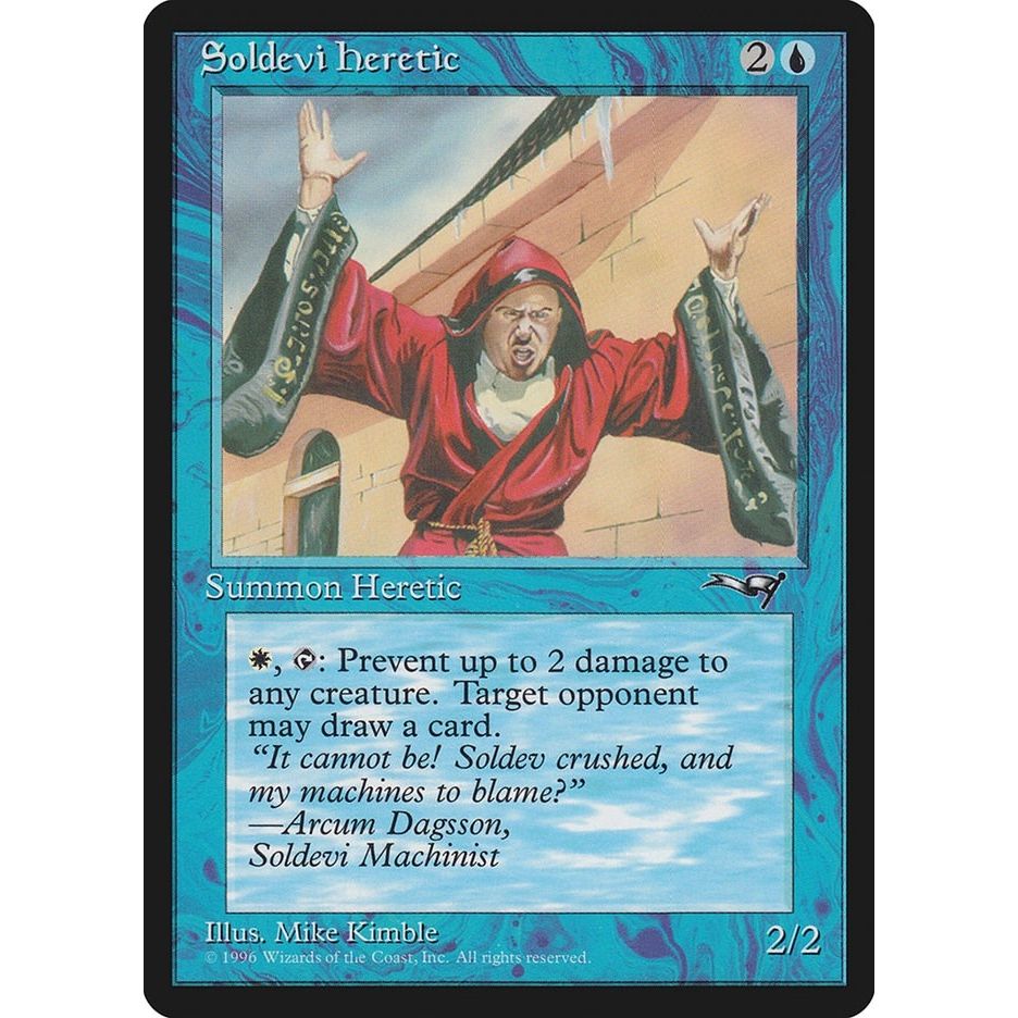 Image for Soldevi Heretic (50) (ALL) - Magic: The Gathering