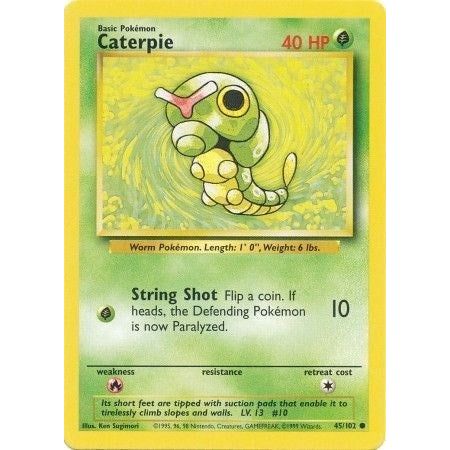 Image for Caterpie (045/102) (BS) - Pokemon