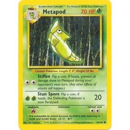 Image for Metapod (054/102) (BS) - Pokemon