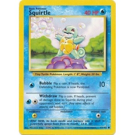 Image for Squirtle (063/102) (BS) - Pokemon