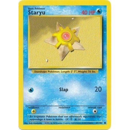 Image for Staryu (065/102) (BS) - Pokemon