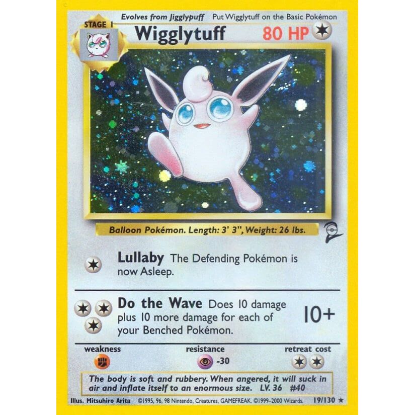 Image for Wigglytuff (019/130) (BS2) - Pokemon
