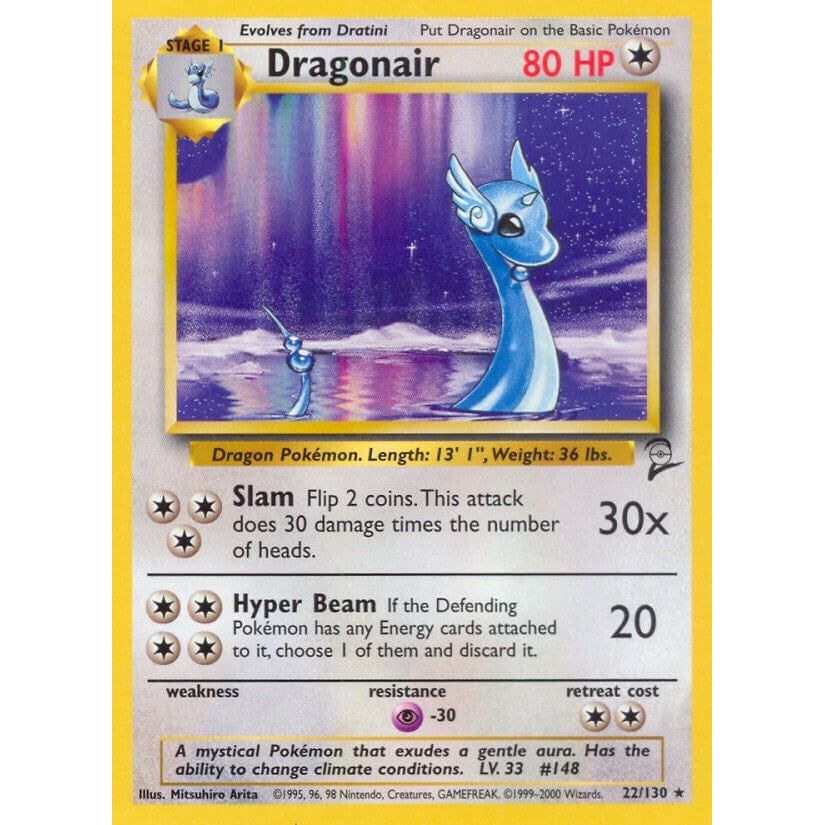 Image for Dragonair (022/130) (BS2) - Pokemon