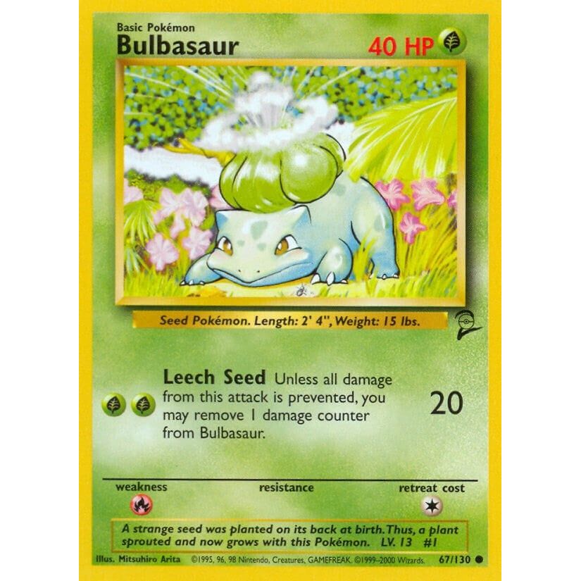 Image for Bulbasaur (067/130) (BS2) - Pokemon