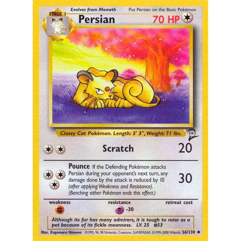 Image for Persian (056/130) (BS2) - Pokemon