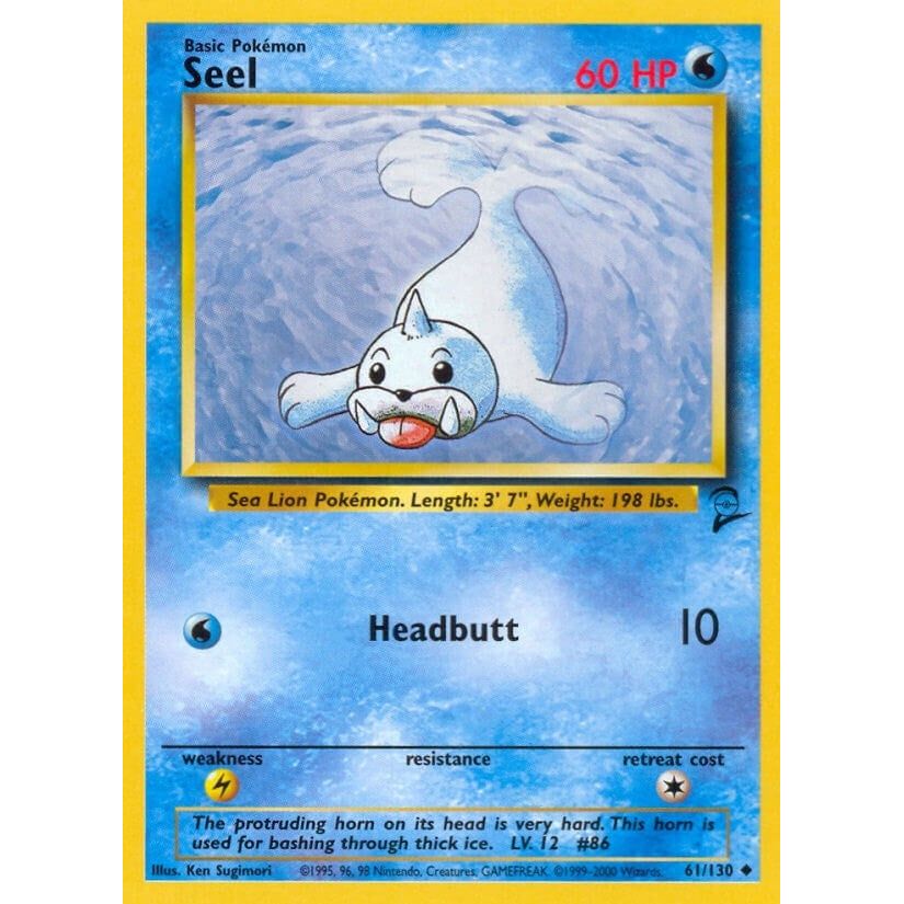 Image for Seel (061/130) (BS2) - Pokemon