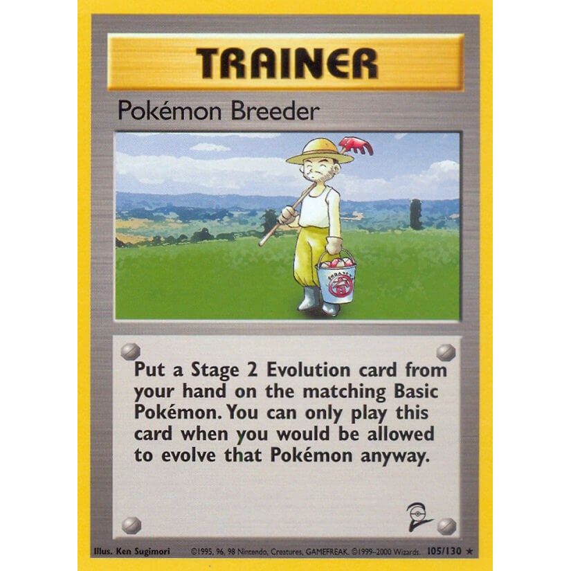 Image for Pokemon Breeder (105/130) (BS2) - Pokemon