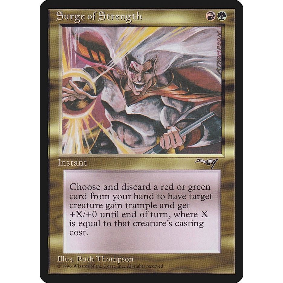 Image for Surge of Strength (ALL) - Magic: The Gathering