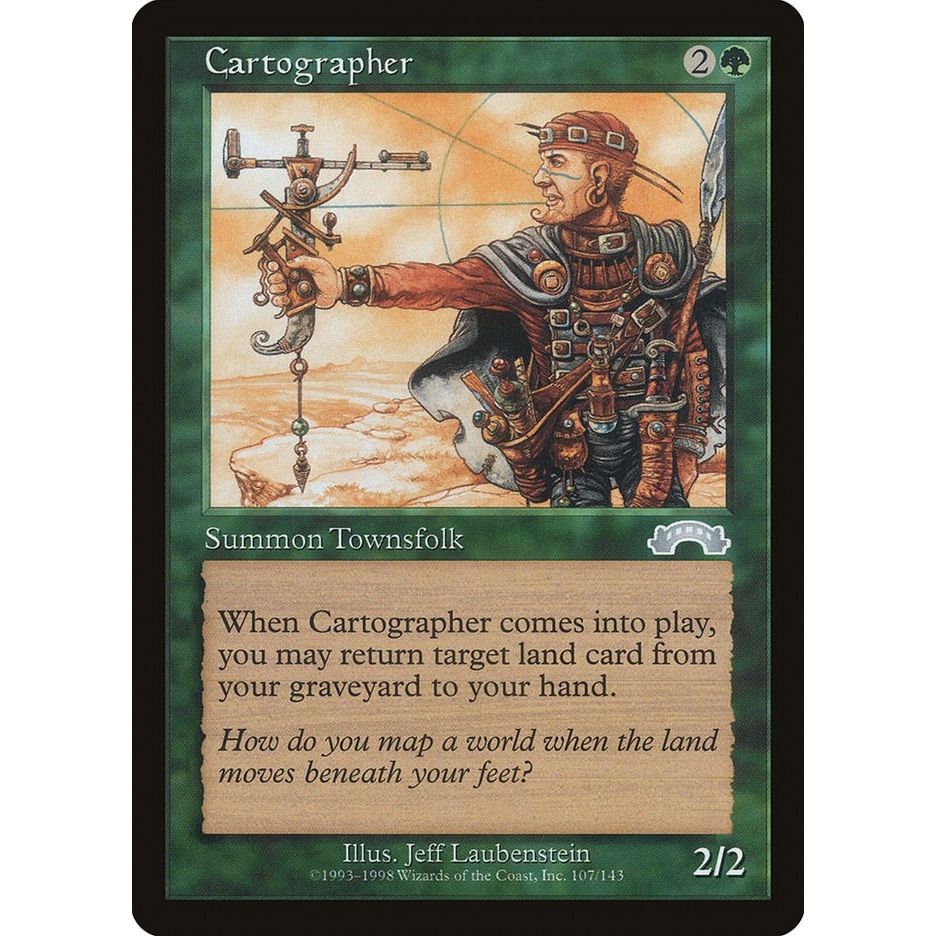 Image for Cartographer (107) (EXO) - Magic: The Gathering