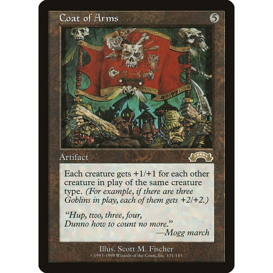 Image for Coat of Arms (131) (EXO) - Magic: The Gathering