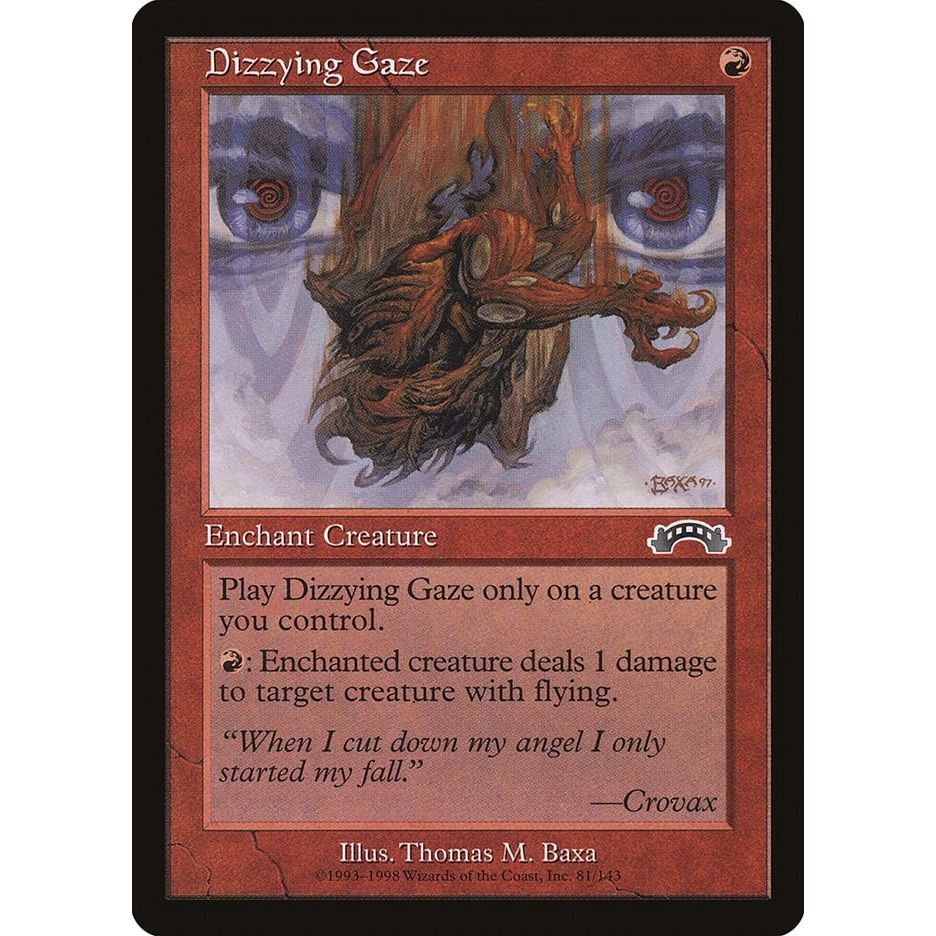 Image for Dizzying Gaze (81) (EXO) - Magic: The Gathering