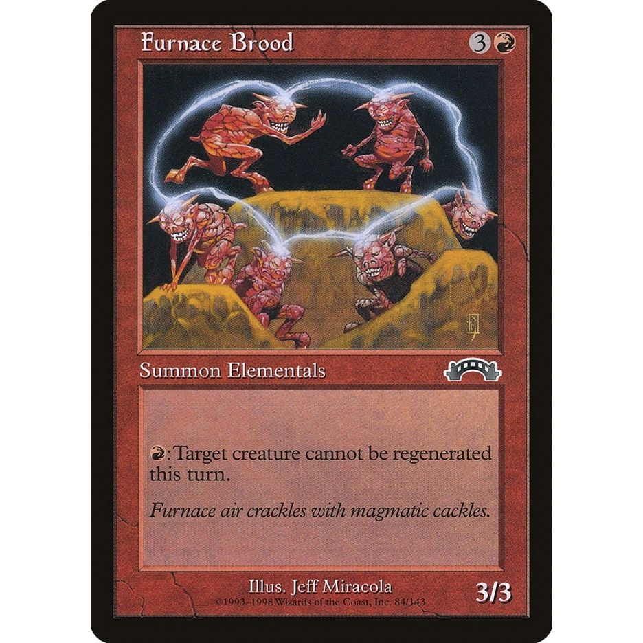 Image for Furnace Brood (84) (EXO) - Magic: The Gathering