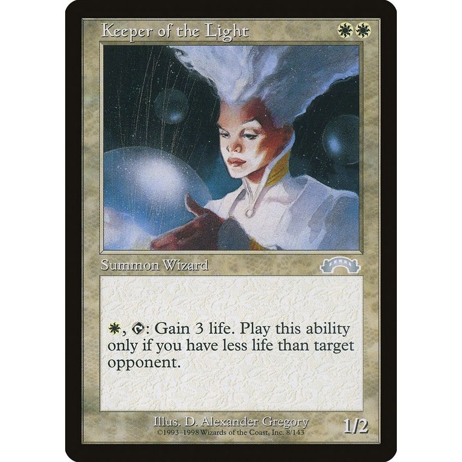 Image for Keeper of the Light (8) (EXO) - Magic: The Gathering