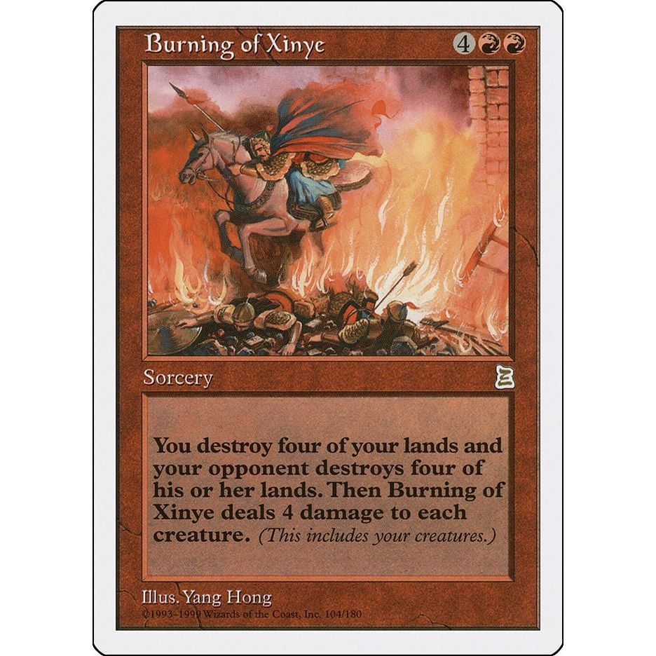 Image for Burning of Xinye (104) (PTK) - Magic: The Gathering