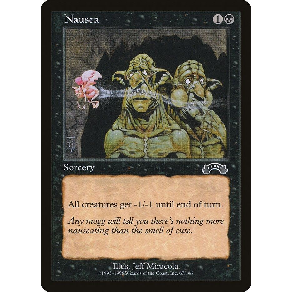 Image for Nausea (67) (EXO) - Magic: The Gathering