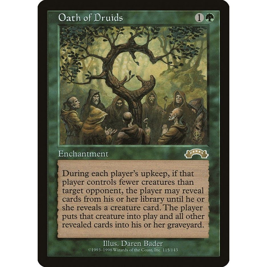 Image for Oath of Druids (115) (EXO) - Magic: The Gathering