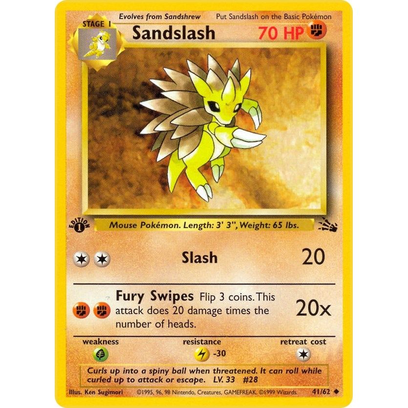 Image for Sandslash (41/62) (FO) - Pokemon