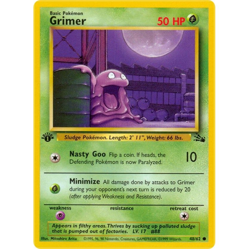 Image for Grimer (48/62) (FO) - Pokemon