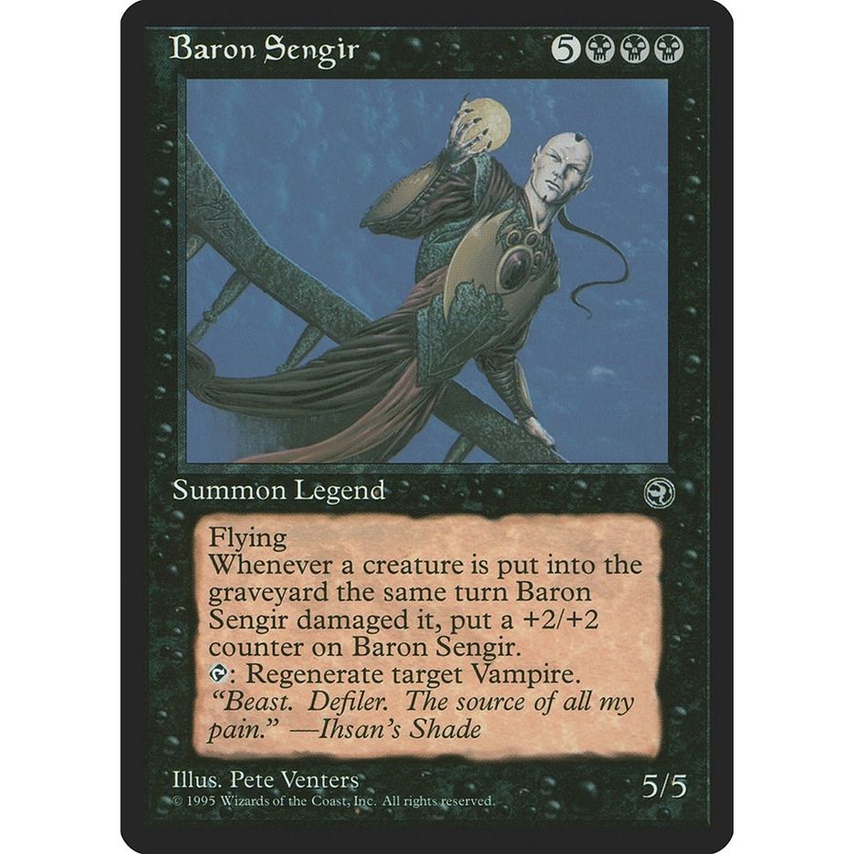 Image for Baron Sengir (HML) - Magic: The Gathering