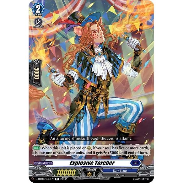 Image for Explosive Torcher (D-BT06/040EN) (D-BT06) - Cardfight Vanguard