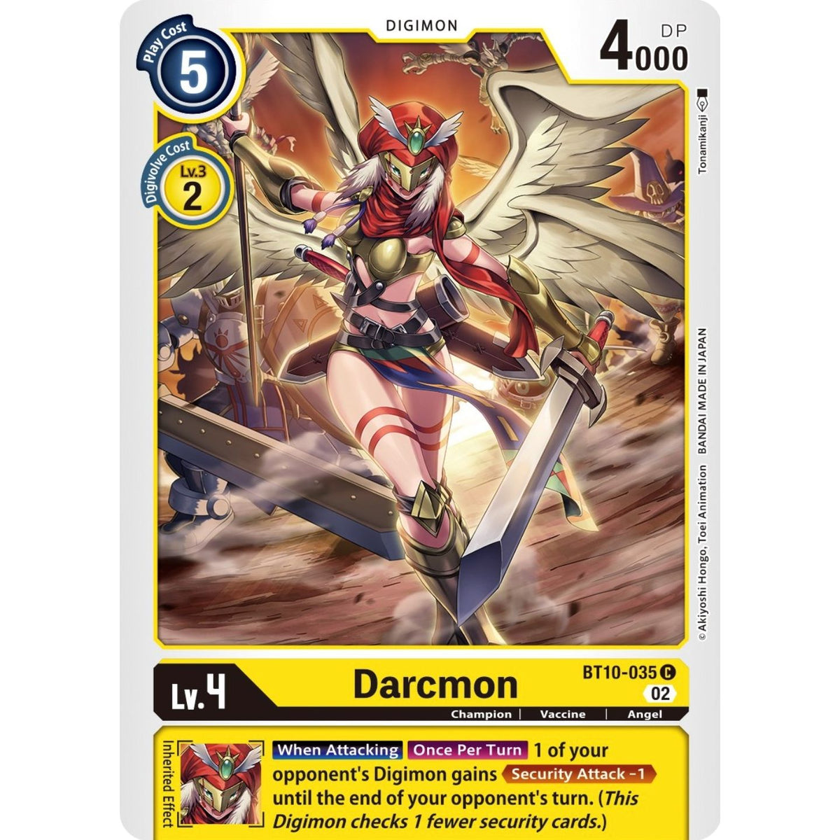 Image for Darcmon (BT10-035 C) (BT10) - Digimon Card Game