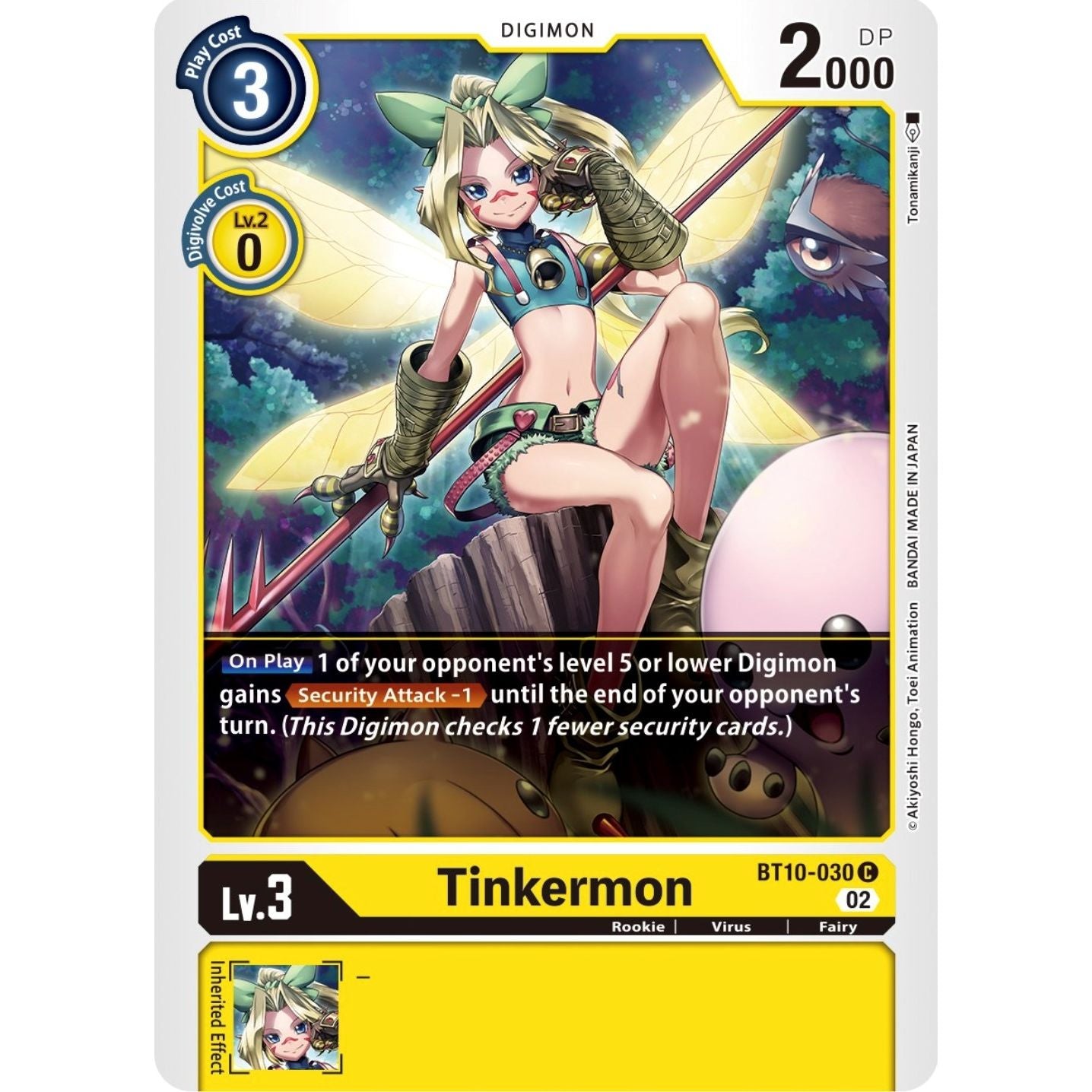 Image for Tinkermon (BT10-030 C) (BT10) - Digimon Card Game