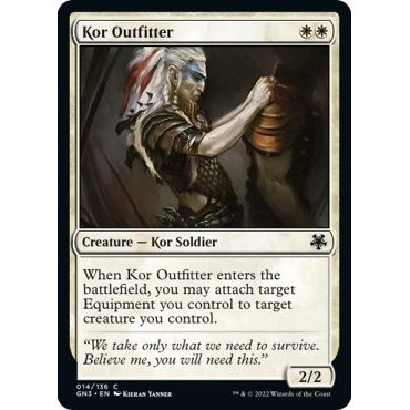 Image for Kor Outfitter (14) (GN3) - Magic: The Gathering