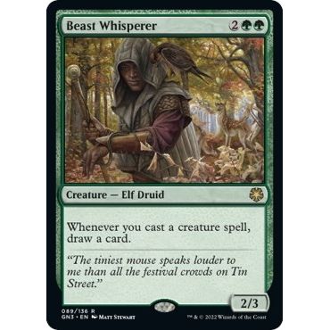 Image for Beast Whisperer (89) (GN3) - Magic: The Gathering
