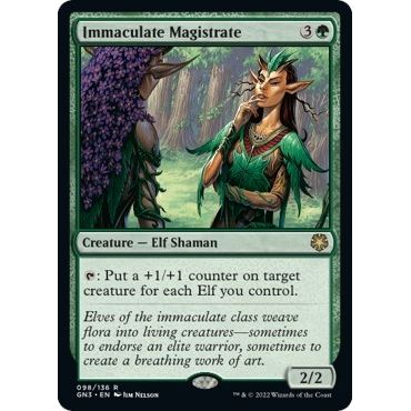 Image for Immaculate Magistrate (98) (GN3) - Magic: The Gathering