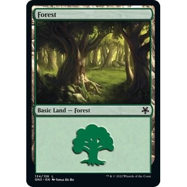 Image for Forest (134) (134) (GN3) - Magic: The Gathering