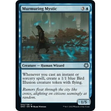 Image for Murmuring Mystic (32) (GN3) - Magic: The Gathering