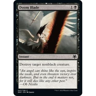 Image for Doom Blade (47) (GN3) - Magic: The Gathering