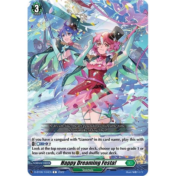 Image for Happy Dreaming Festa! (D-BT06/104EN) (D-BT06) - Cardfight Vanguard