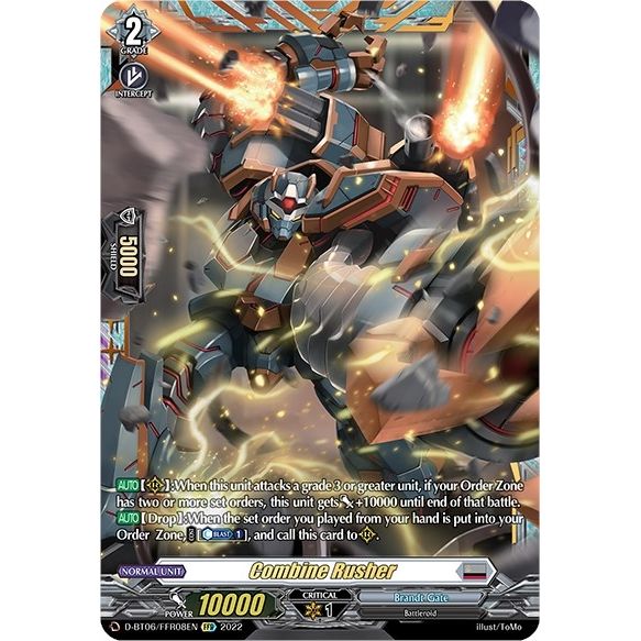 Image for Combine Rusher (FFR) (D-BT06/FFR08EN) (D-BT06) - Cardfight Vanguard
