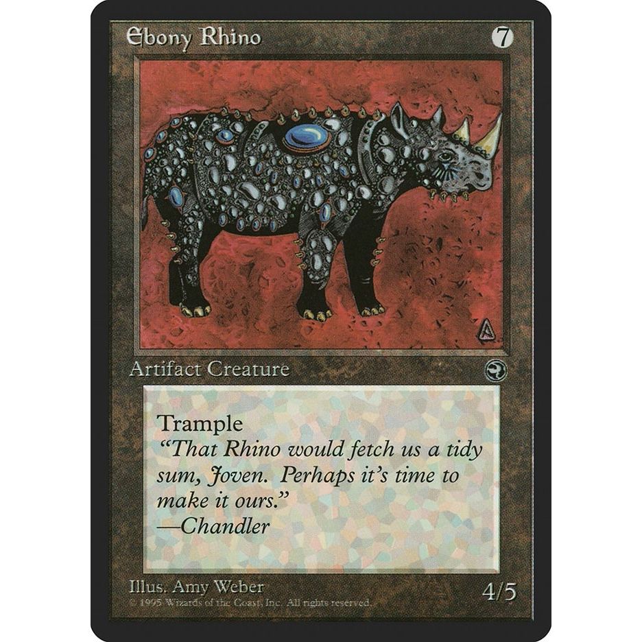 Image for Ebony Rhino (HML) - Magic: The Gathering
