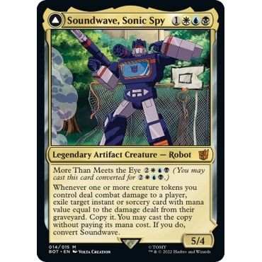 Image for Soundwave, Sonic Spy (14) (BOT) - Magic: The Gathering