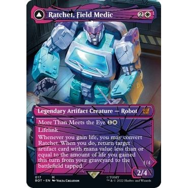 Image for Ratchet, Field Medic (Shattered Glass) (17) (BOT) - Magic: The Gathering